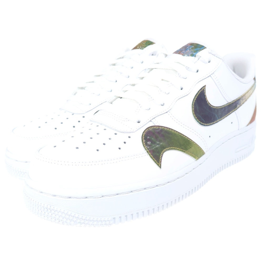 NIKE(ナイキ) AIR FORCE 1 LOW 07 LV8 Misplaced Swooshes エアフォース1 ロー ローカットスニーカー US9/27.0cm CK7214-101 ホワイト