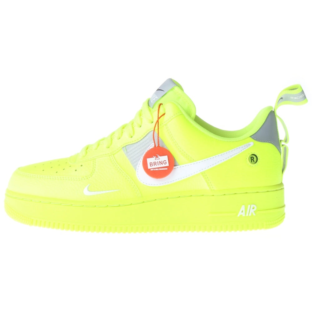 NIKE(ナイキ) AIR FORCE 1 LOW 07 LV8 エアフォース1 ロー ボルト ローカットスニーカー US9/27.0cm AJ7747-700 イエロー
