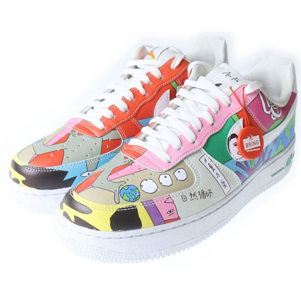 NIKE(ナイキ) AIR FORCE 1 LOW QS FLYLEATHER フライレザー エア フォース 1 ローカットスニーカー US9/27.0cm CZ3990-900 マルチカラー
