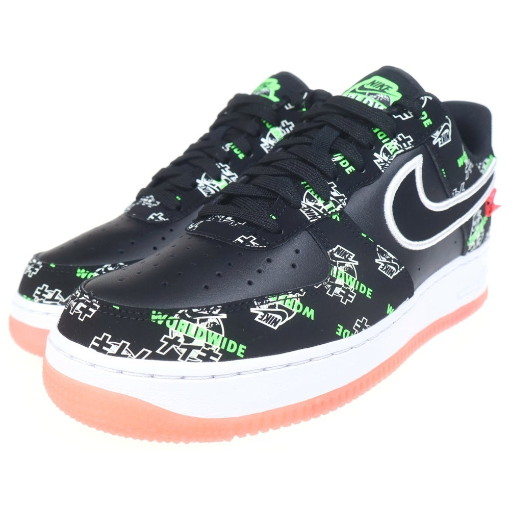 NIKE(ナイキ) AIR FORCE 1 LOW World Wide Pack KATAKANA エアフォース1 ロー カタカナ ローカットスニーカー US9/27.0cm DA1343-003 ブラック
