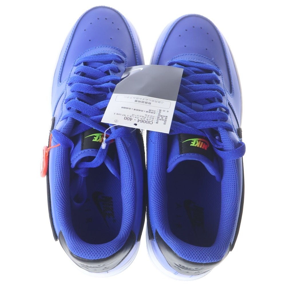 NIKE(ナイキ) AIR FORCE 1 LOW 07 LV8 3 RACER BLUE エアフォース1 ロー ローカットスニーカー US9/27.0cm CI0064-400 ブルー