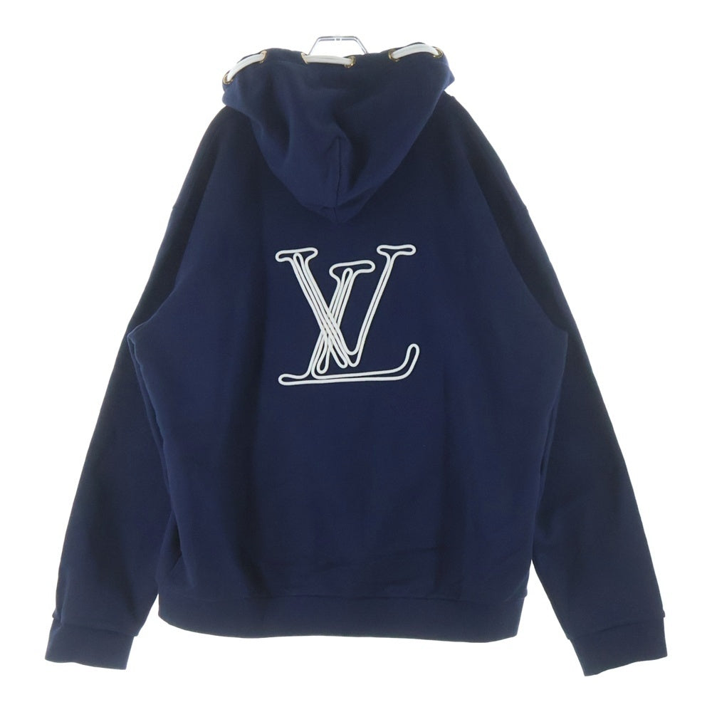 LOUIS VUITTON(ルイヴィトン) 24SS LVノーティカルロープロゴ スウェットパーカー フーディ ネイビー RM242MM ZA8 HRY13W