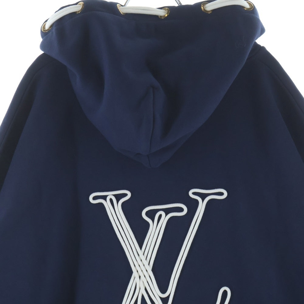 LOUIS VUITTON(ルイヴィトン) 24SS LVノーティカルロープロゴ スウェットパーカー フーディ ネイビー RM242MM ZA8 HRY13W