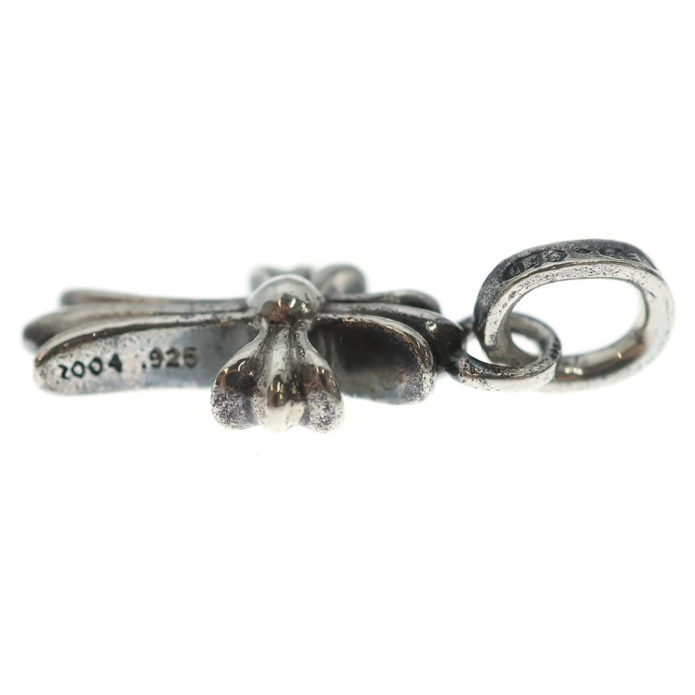 CHROME HEARTS(クロムハーツ) CRS BBYFAT P SAP ベイビーファットクロス PAVEサファイア ペンダントトップ シルバー BCA236