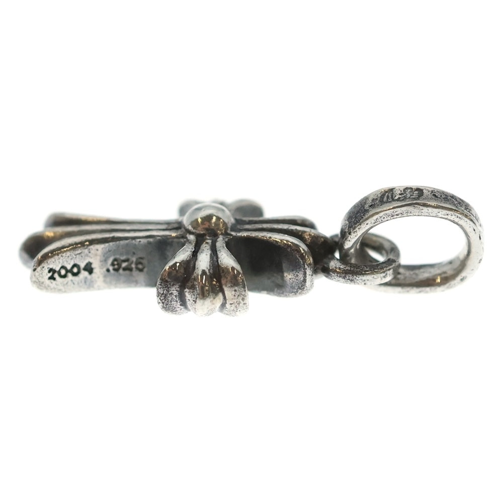 CHROME HEARTS(クロムハーツ) CRS BBYFAT P RBY ベイビーファットクロス PAVEルビー ペンダントトップ シルバー BCA235