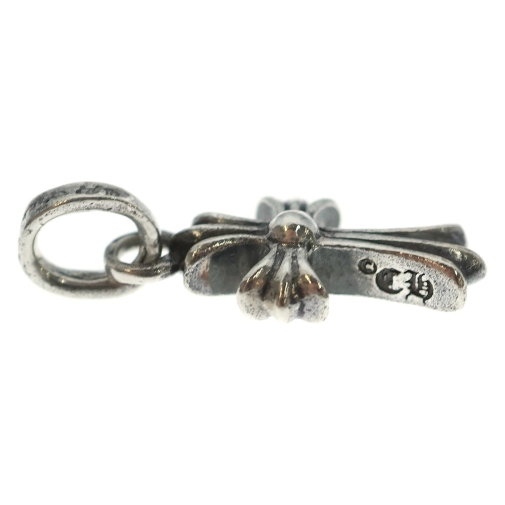 CHROME HEARTS(クロムハーツ) CRS BBYFAT P RBY ベイビーファットクロス PAVEルビー ペンダントトップ シルバー BCA235