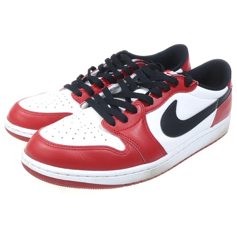 NIKE(ナイキ) AIR JORDAN 1 RETRO LOW OG CHICAGO HQ6998-600 エアジョーダン 1 レトロ シカゴ ローカットスニーカー US11.5/29.5cm ホワイト/レッド
