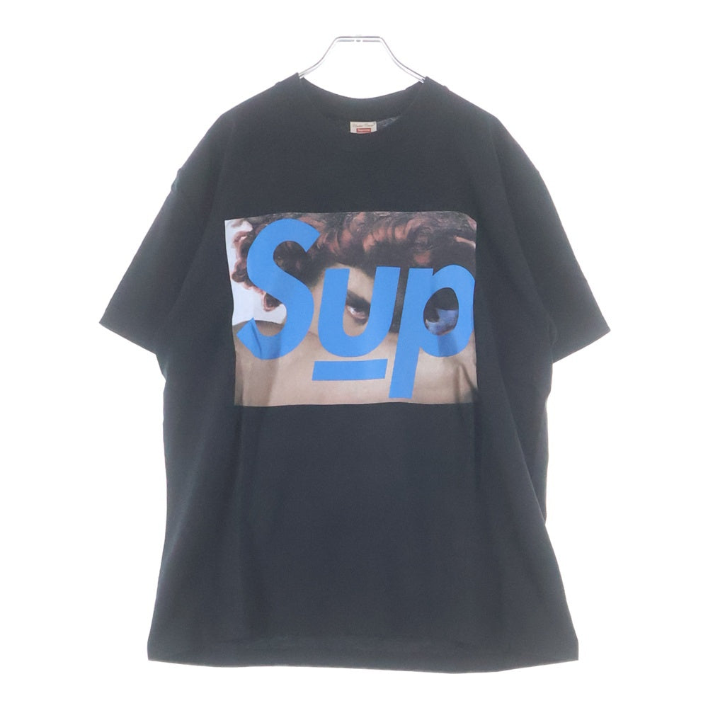 SUPREME(シュプリーム) 23SS×UNDERCOVER FACE TEE アンダーカバー フェイスプリント 半袖Tシャツ カットソー ブラック
