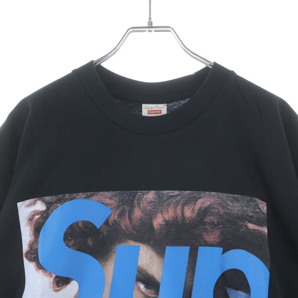 SUPREME(シュプリーム) 23SS×UNDERCOVER FACE TEE アンダーカバー フェイスプリント 半袖Tシャツ カットソー ブラック