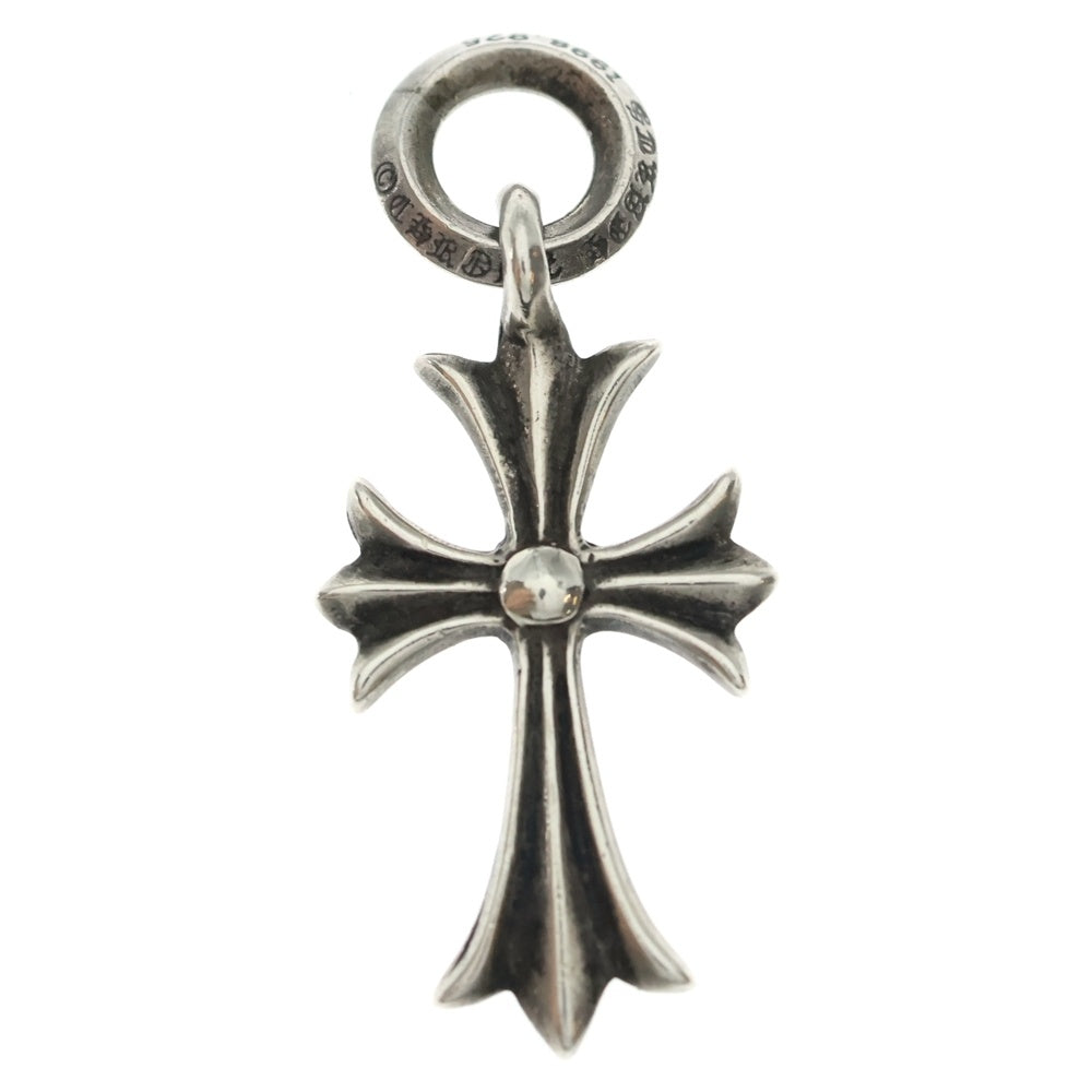 CHROME HEARTS(クロムハーツ) TINY CH CROSS タイニーCHクロス チャーム ネックレストップ シルバー BCA382