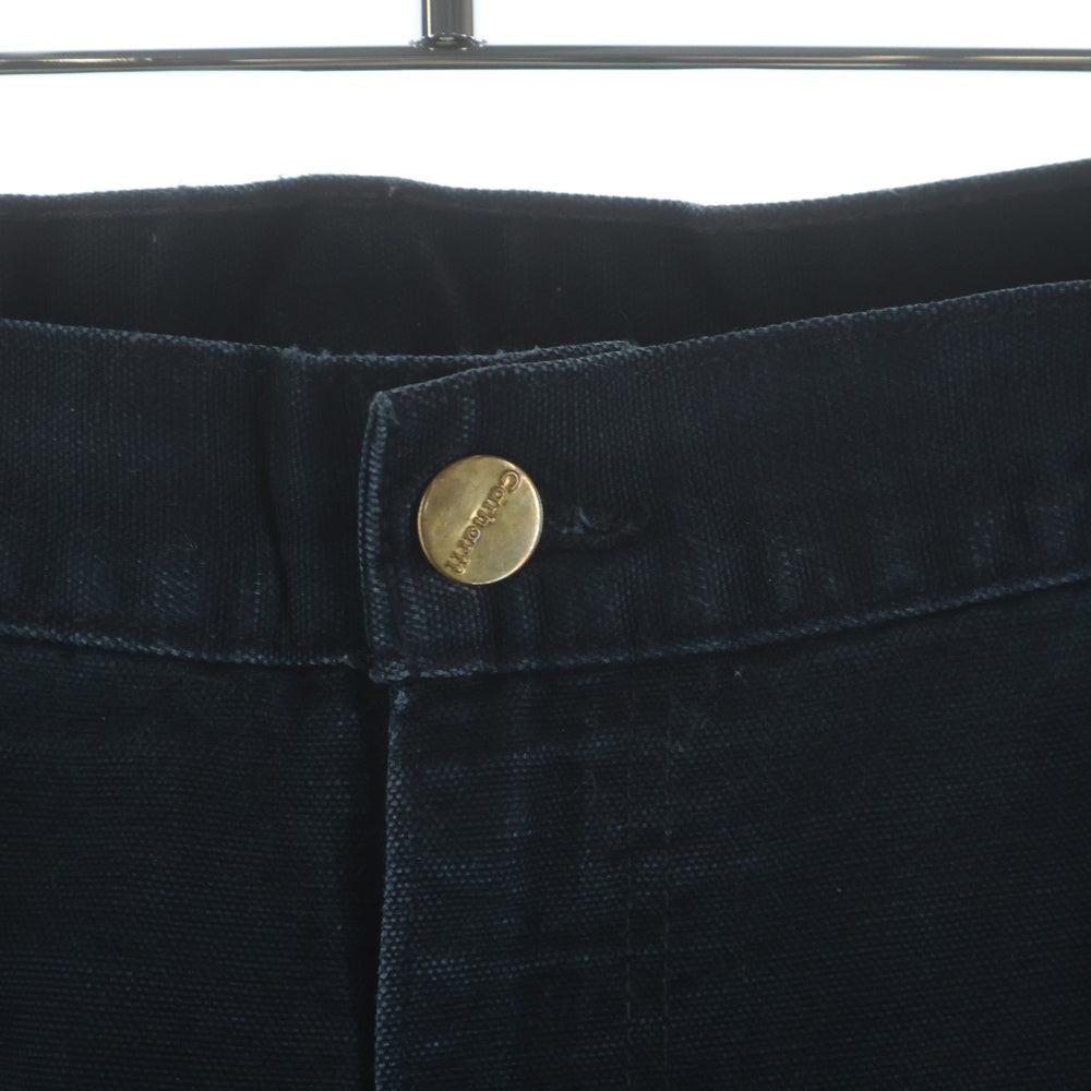 CARHARTT(カーハート) DOUBLE KNEE COTTON DUCK PAINTER PANTS USA製 ダブルニー カーペンターパンツ ペインター コットンダック ブラック