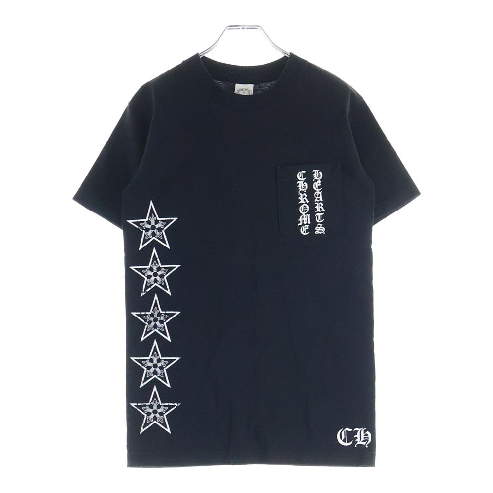 CHROME HEARTS(クロムハーツ) CH T-SHRT/2 オールドスタープリントTシャツカットソー ブラック