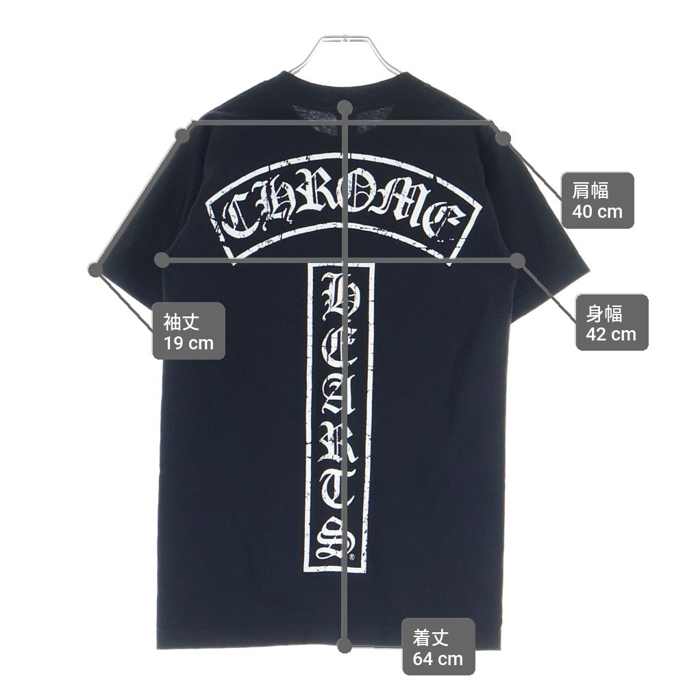 CHROME HEARTS(クロムハーツ) CH T-SHRT/2 オールドスタープリントTシャツカットソー ブラック