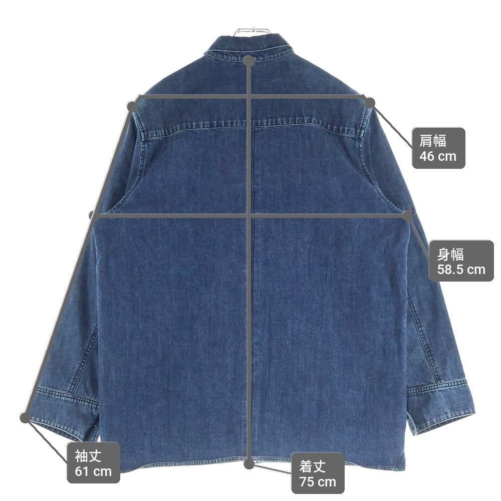 CHROME HEARTS(クロムハーツ) LAST BITE デニム カバーオール ジャケット インディゴ