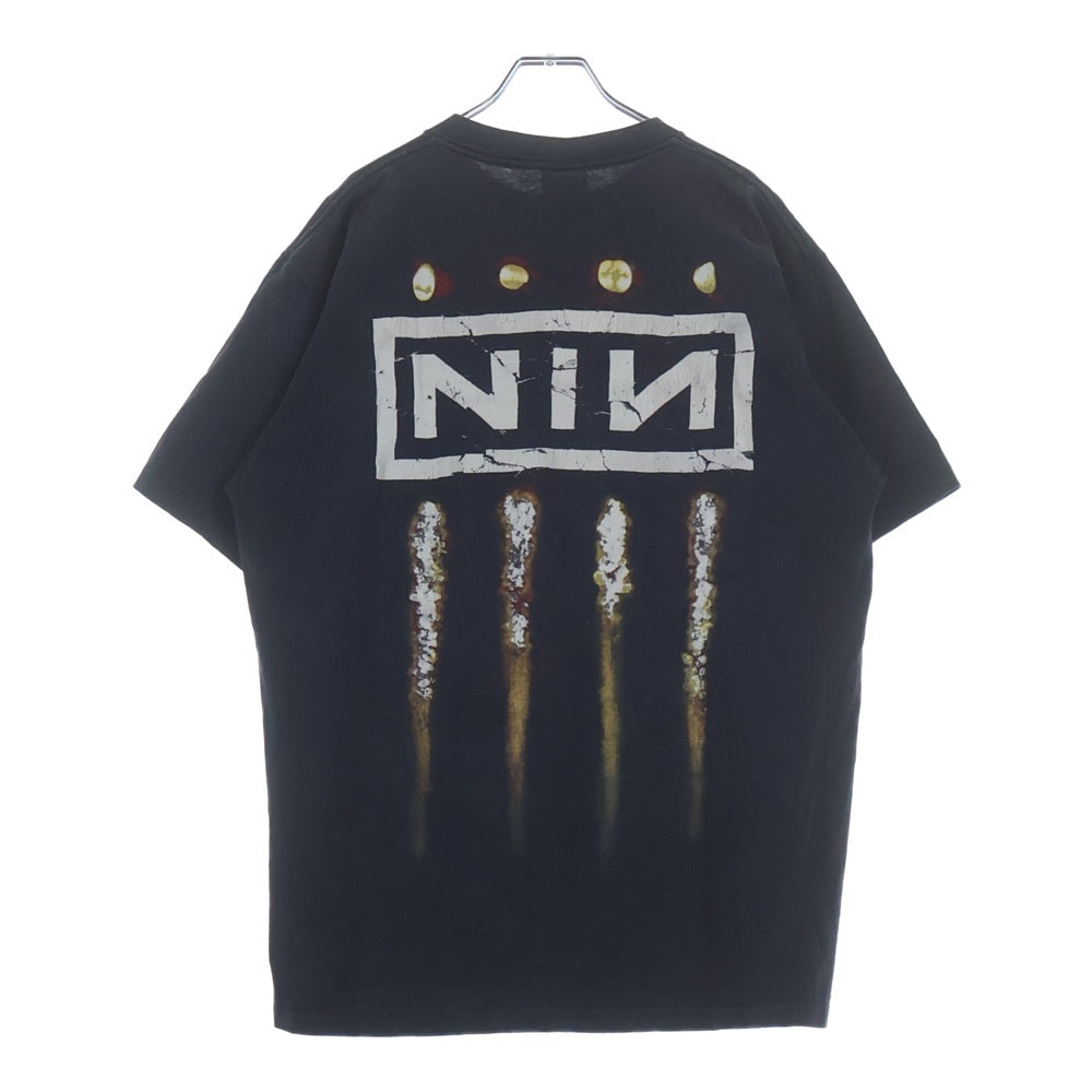VINTAGE(ヴィンテージ) 90s ナインインチネイルズ ダウンワードスパイラル 両面プリント 半袖Tシャツ