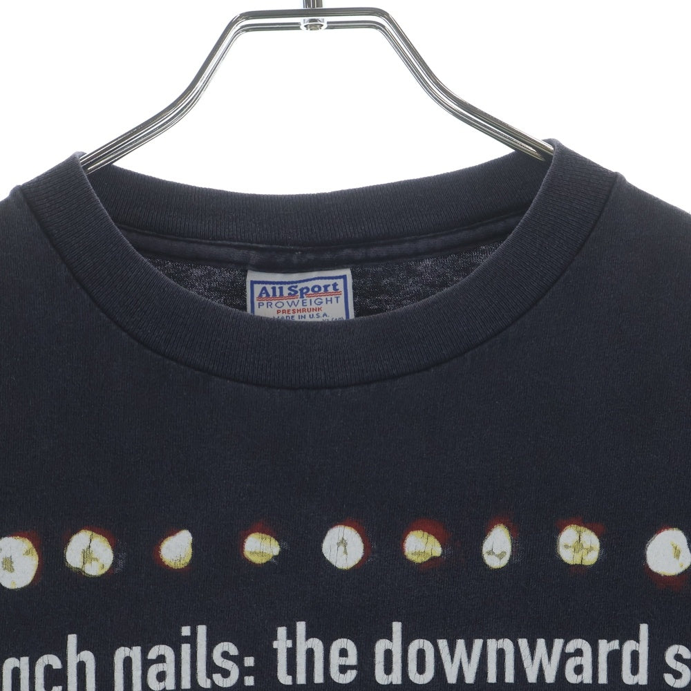 VINTAGE(ヴィンテージ) 90s ナインインチネイルズ ダウンワードスパイラル 両面プリント 半袖Tシャツ