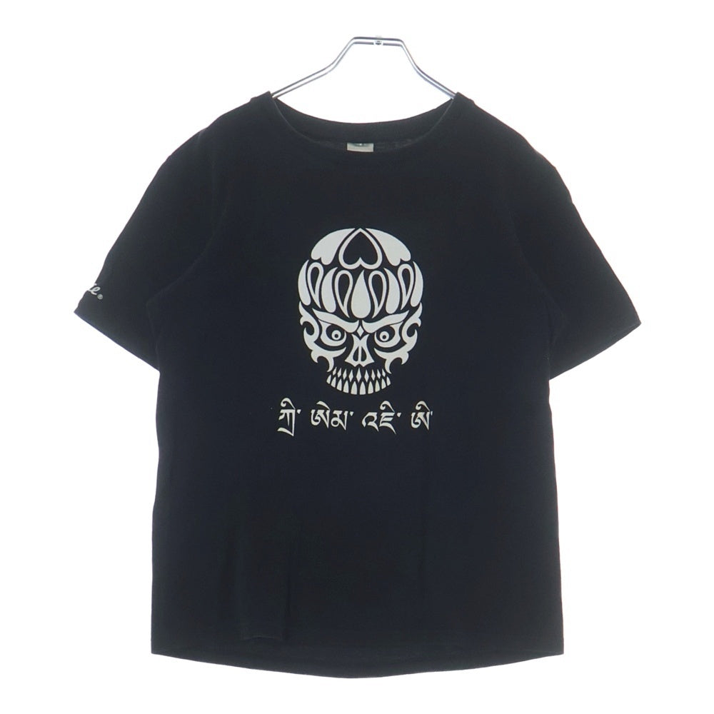 NUMBER (N)INE(ナンバーナイン) ×THEE MICHELLE GUN ELEPHANT ミッシェルガン スカルプリント 半袖Tシャツ カットソー ブラック