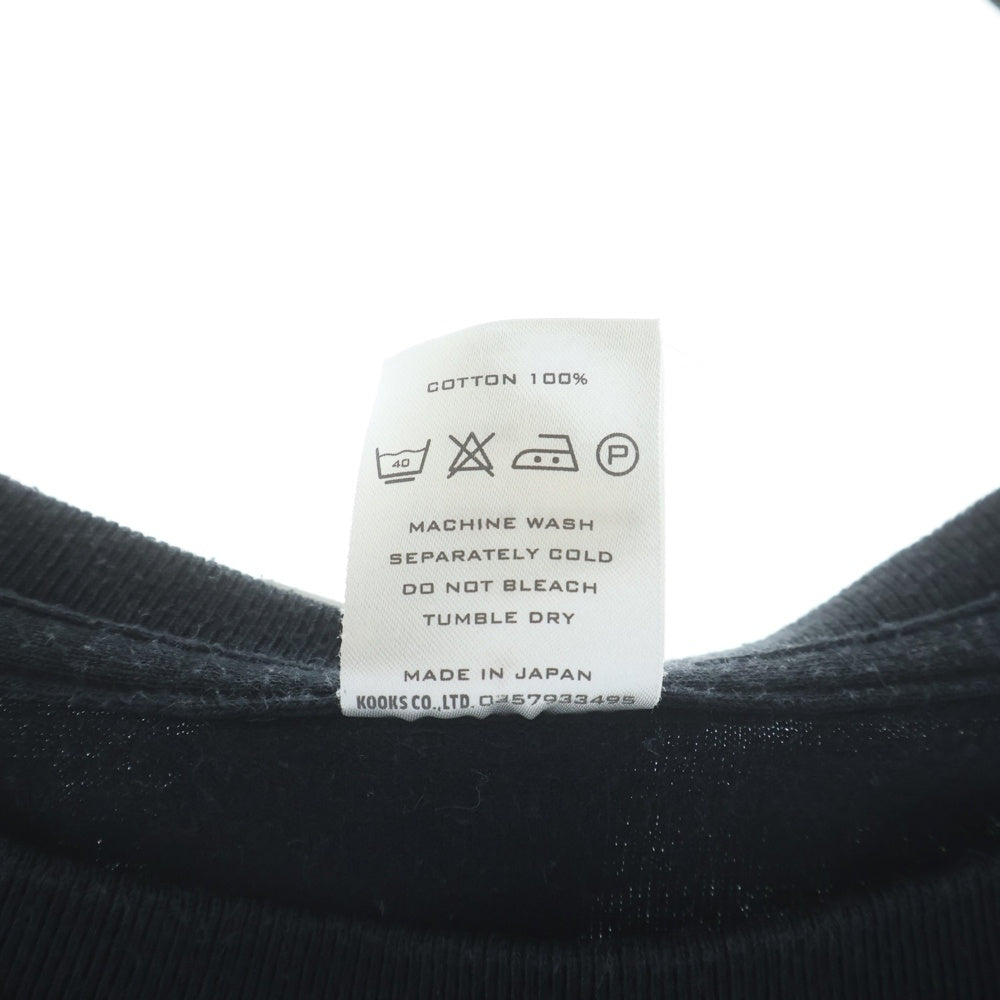 NUMBER (N)INE(ナンバーナイン) ×THEE MICHELLE GUN ELEPHANT ミッシェルガン スカルプリント 半袖Tシャツ カットソー ブラック