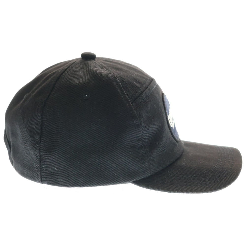 TENDERLOIN(テンダーロイン) 16SS T-6P CAP T/C ロゴパッチ ツイル6パネルキャップ ブラック