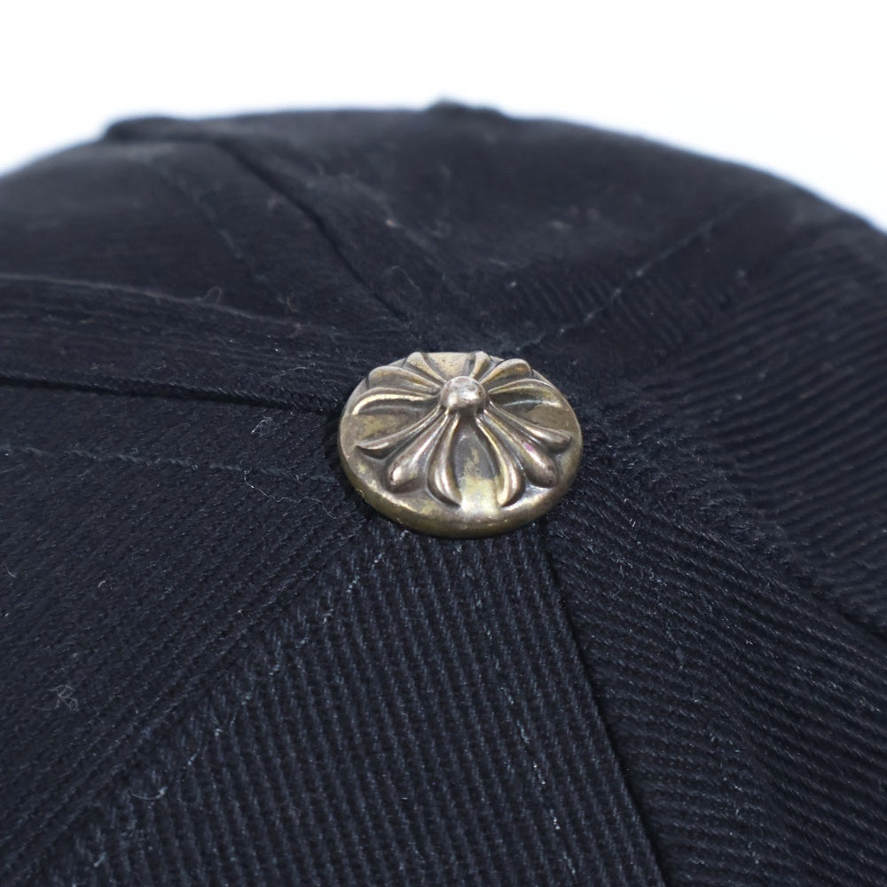 CHROME HEARTS(クロムハーツ) Vertical Logo Hat CH刺繍ロゴ ベースボールキャップ 帽子 ブラック