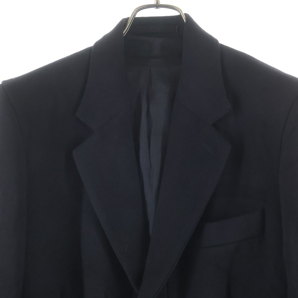 Maison Martin Margiela(メゾンマルタンマルジェラ) black wool chesterfield coat ここのえ期 ウール チェスターフィールド ロングコート ブラック 30 A019