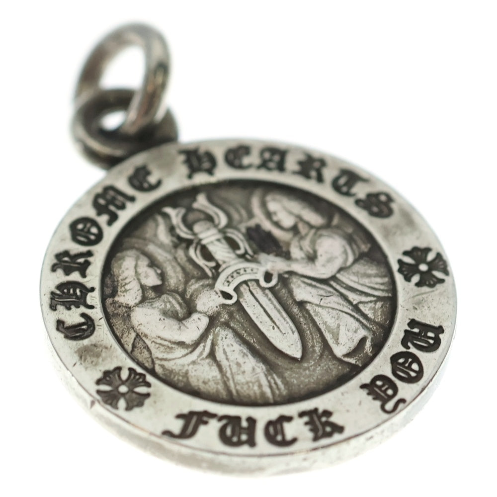 CHROME HEARTS(クロムハーツ) CHRM ANGL MDL V1 エンジェルメダルチャーム ペンダントトップ シルバーBCA229