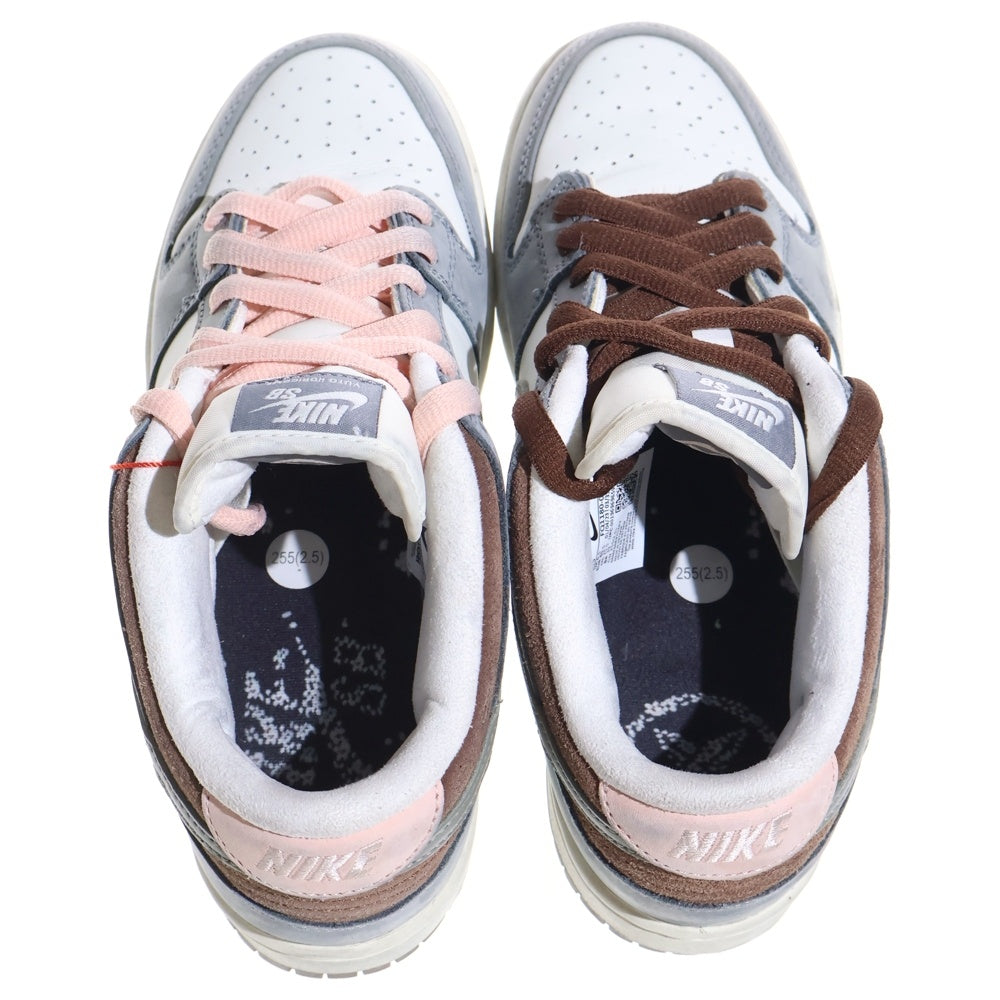 NIKE(ナイキ) ×YUTO HORIGOME DUNK LOW PRO QS FQ1180-001 堀米雄斗 ダンク プロ クイックストライク ローカットスニーカー US7.5/25.5cm ホワイト/グレー