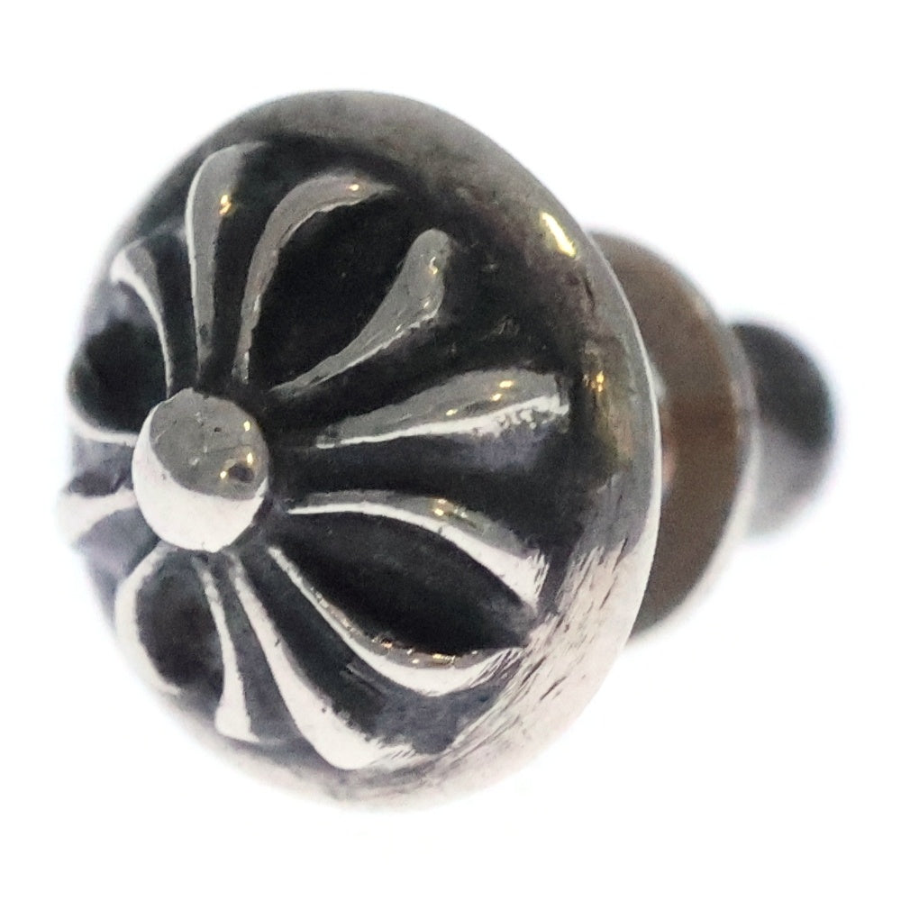 CHROME HEARTS(クロムハーツ) STUD CRSBLL クロスボールスタッドピアス シルバー BCA110