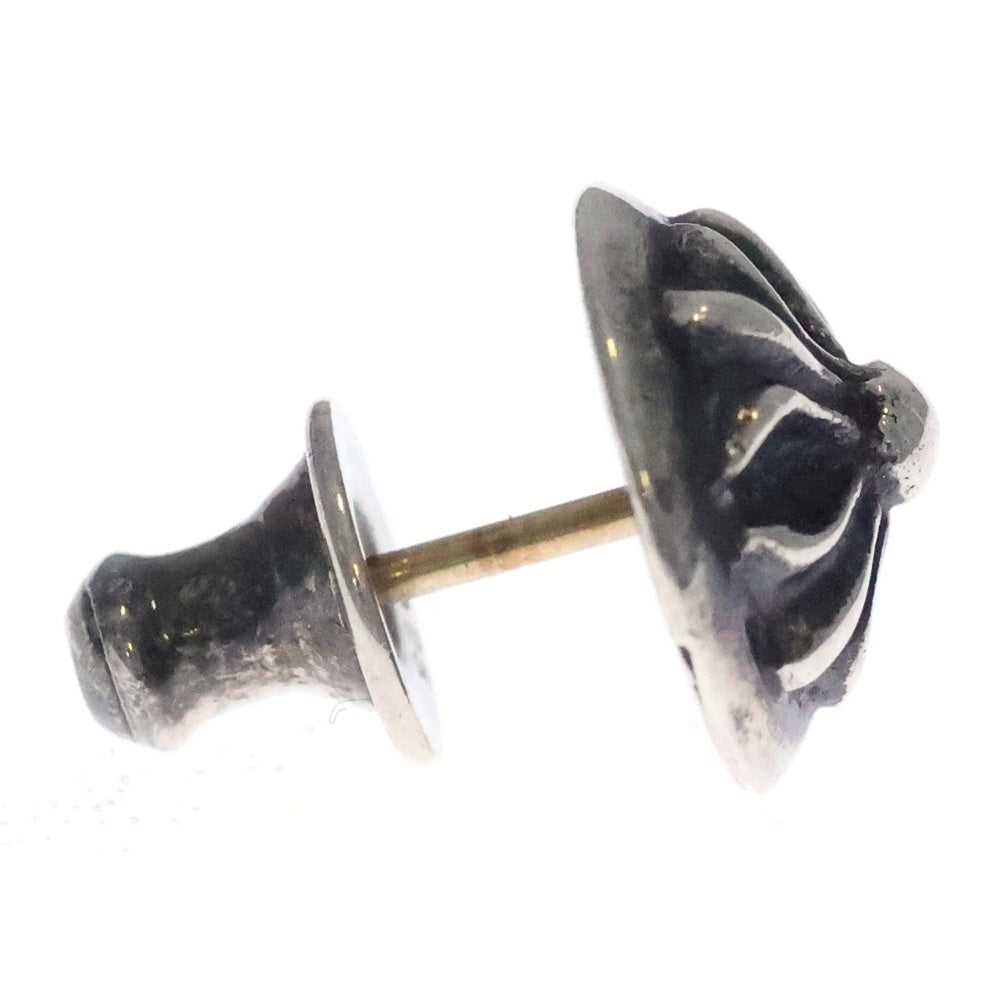 CHROME HEARTS(クロムハーツ) STUD CRSBLL クロスボールスタッドピアス シルバー BCA110