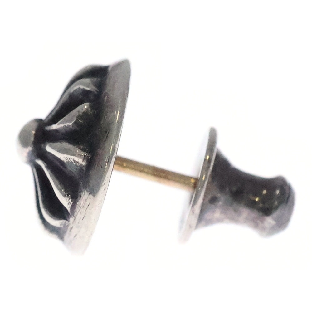 CHROME HEARTS(クロムハーツ) STUD CRSBLL クロスボールスタッドピアス シルバー BCA110