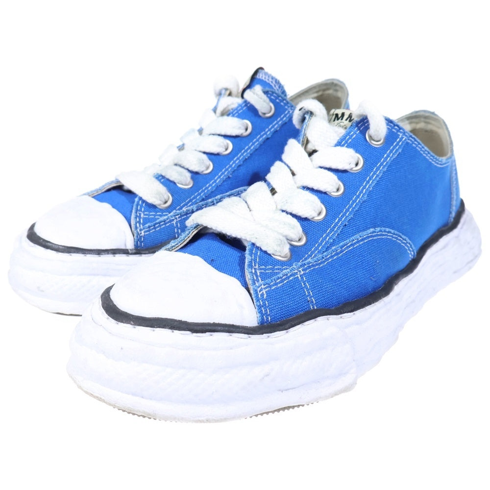 MAISON MIHARAYASUHIRO(メゾンミハラヤスヒロ) PETERSON 23 Original Sole Canvas Low Top Sneakerピーターソン ローカットスニーカー ブルー/ホワイト A11FW702