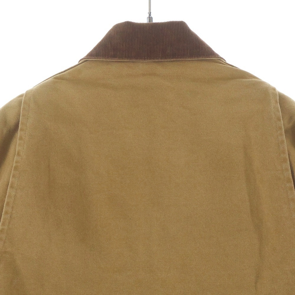 CARHARTT(カーハート) 90s DETOROIT JACKET デトロイトジャケット ワークジャケット 企業ロゴ ブラウン