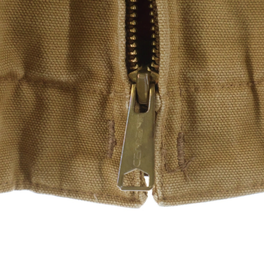 CARHARTT(カーハート) 90s DETOROIT JACKET デトロイトジャケット ワークジャケット 企業ロゴ ブラウン