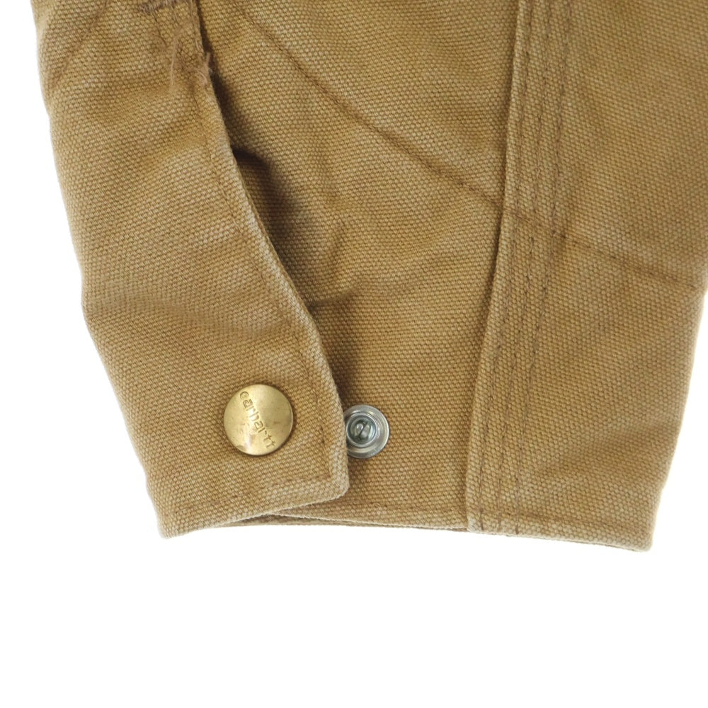 CARHARTT(カーハート) 90s DETOROIT JACKET デトロイトジャケット ワークジャケット 企業ロゴ ブラウン