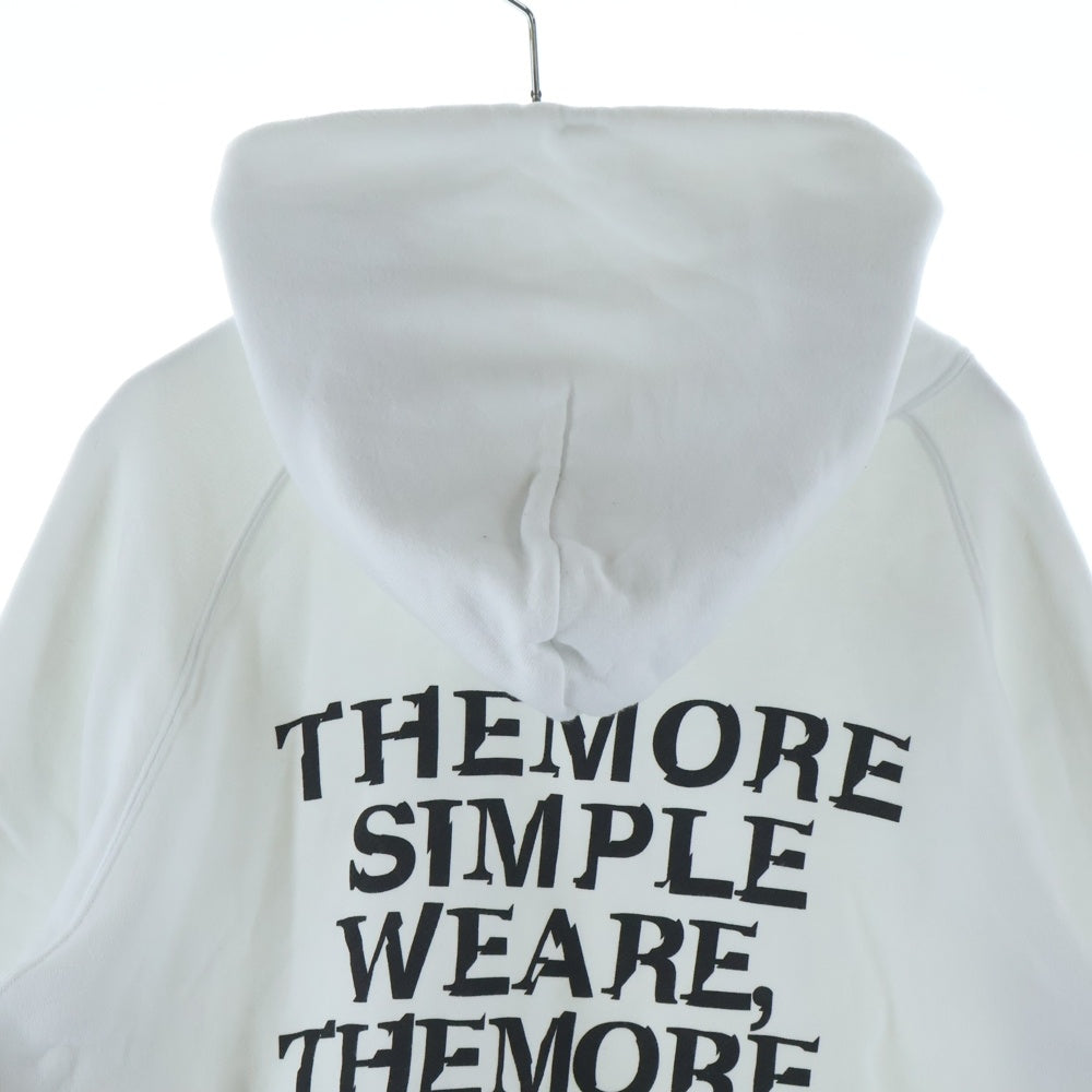 Sacai(サカイ) 24SS Print Hoodie バックプリント プリント パーカー ホワイト 24-0796S