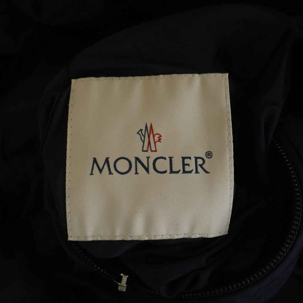 MONCLER(モンクレール) 23AW リバーシブル フーディー ボアダウンジャケット ホワイト/ネイビー I20911A00147