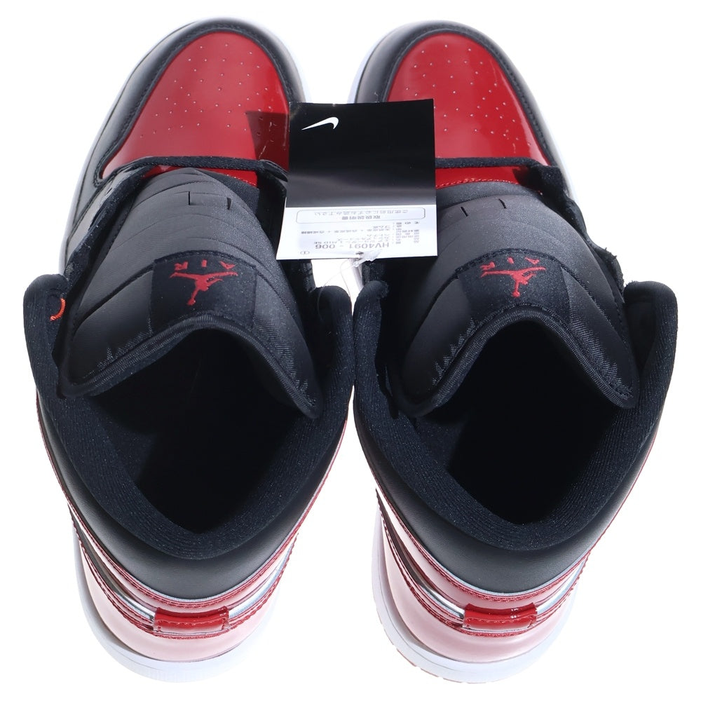 NIKE(ナイキ) AIR JORDAN 1 MID SE HV4091-006 エアジョーダン1 ミッドカットスニーカー レッド/ホワイト/ブラック US9/27.0cm