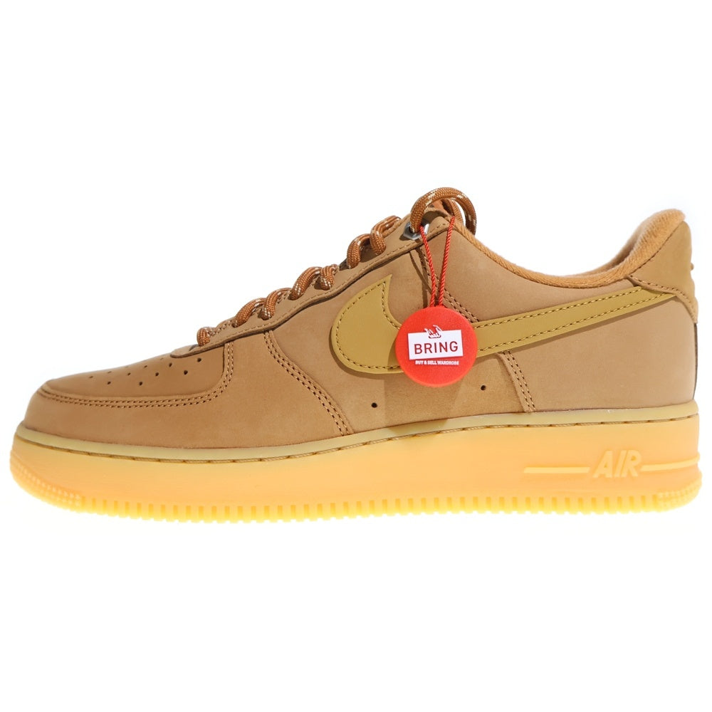 NIKE(ナイキ) AIR FORCE 1 '07 WB FLAX WHEAT-GUM CJ9179-200 エアフォース1 フラックス ウィート ローカットスニーカー ブラウン US8.5/26.5cm