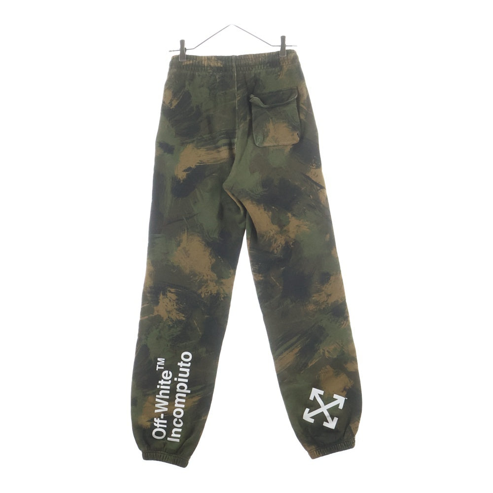 OFF-WHITE(オフホワイト) CAMOUFLAGE SWEATPANTS カモフラージュ スウェットパンツ カーキ OMCH020E19E30018