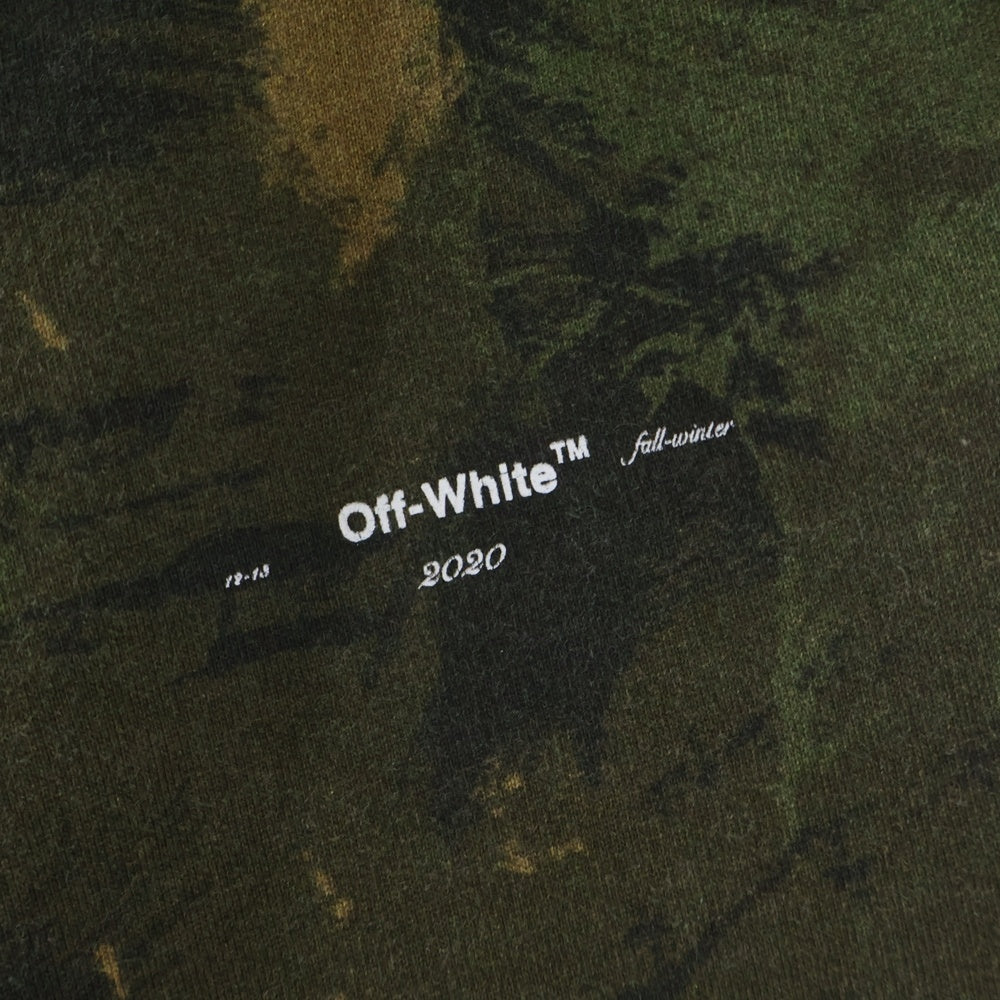 OFF-WHITE(オフホワイト) CAMOUFLAGE SWEATPANTS カモフラージュ スウェットパンツ カーキ OMCH020E19E30018