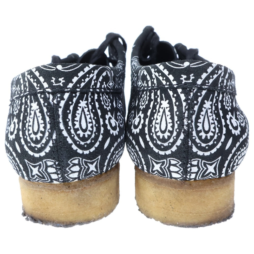 SUPREME(シュプリーム) 19SS × Clarks Bandana Wallabee クラークス バンダナ ワラビー ローカットスニーカー ブラック