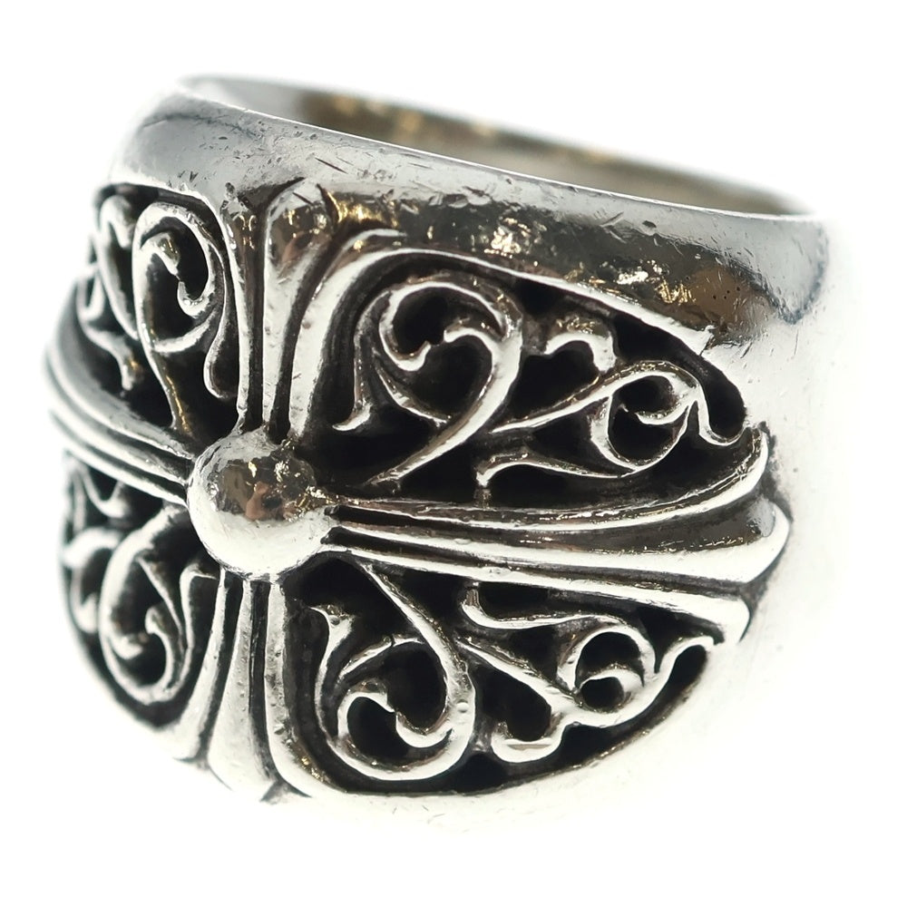 CHROME HEARTS(クロムハーツ) CLASSIC OVAL クラシックオーバルクロス リング シルバー BCA340