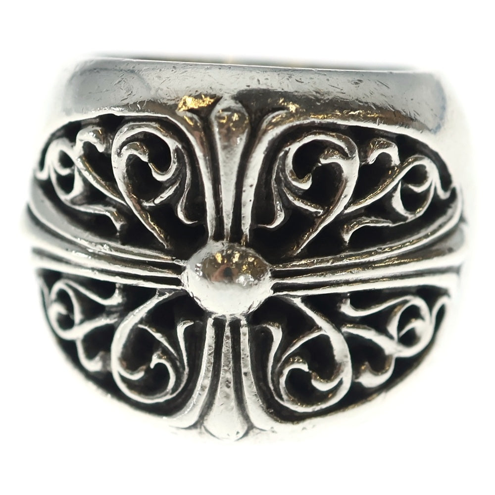 CHROME HEARTS(クロムハーツ) CLASSIC OVAL クラシックオーバルクロス リング シルバー BCA340