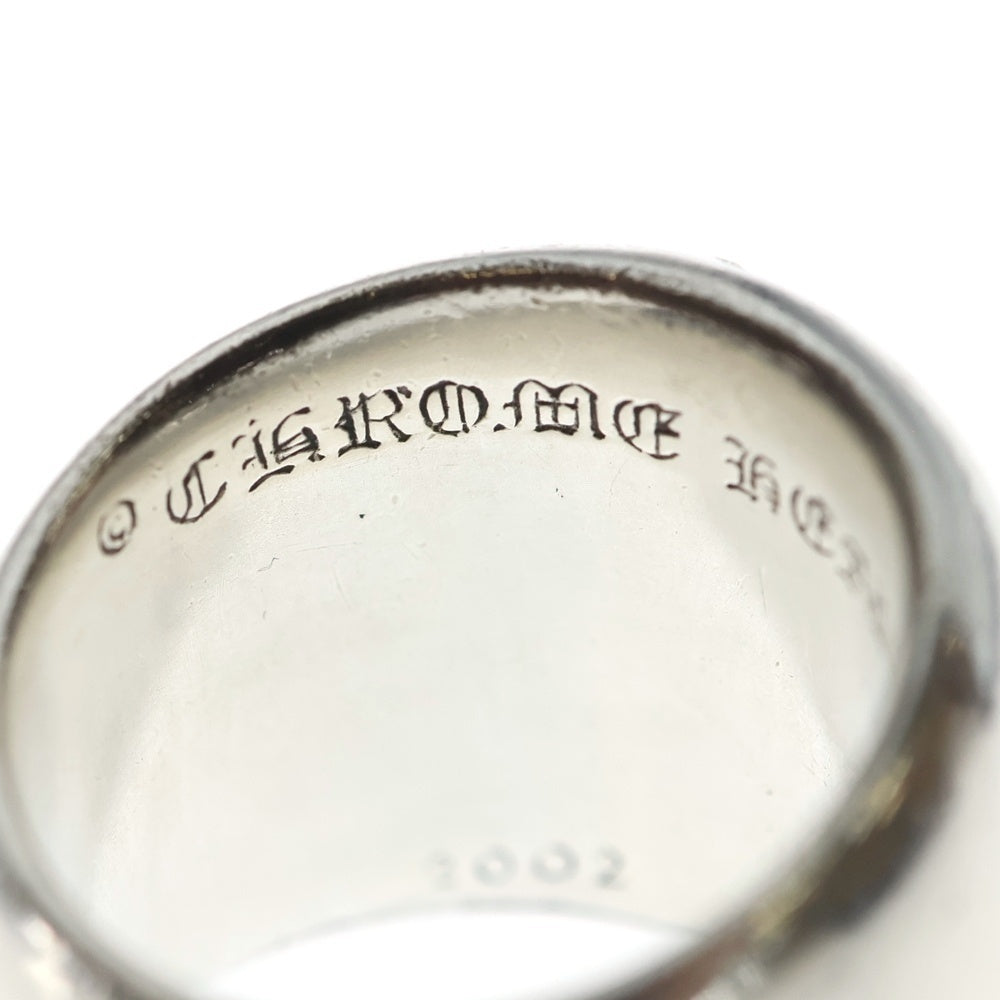 CHROME HEARTS(クロムハーツ) CLASSIC OVAL クラシックオーバルクロス リング シルバー BCA340