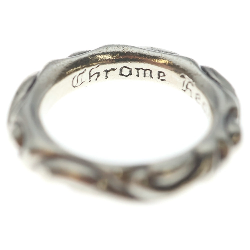 CHROME HEARTS(クロムハーツ) SCRL BAND スクロールバンド リング シルバー BCA351
