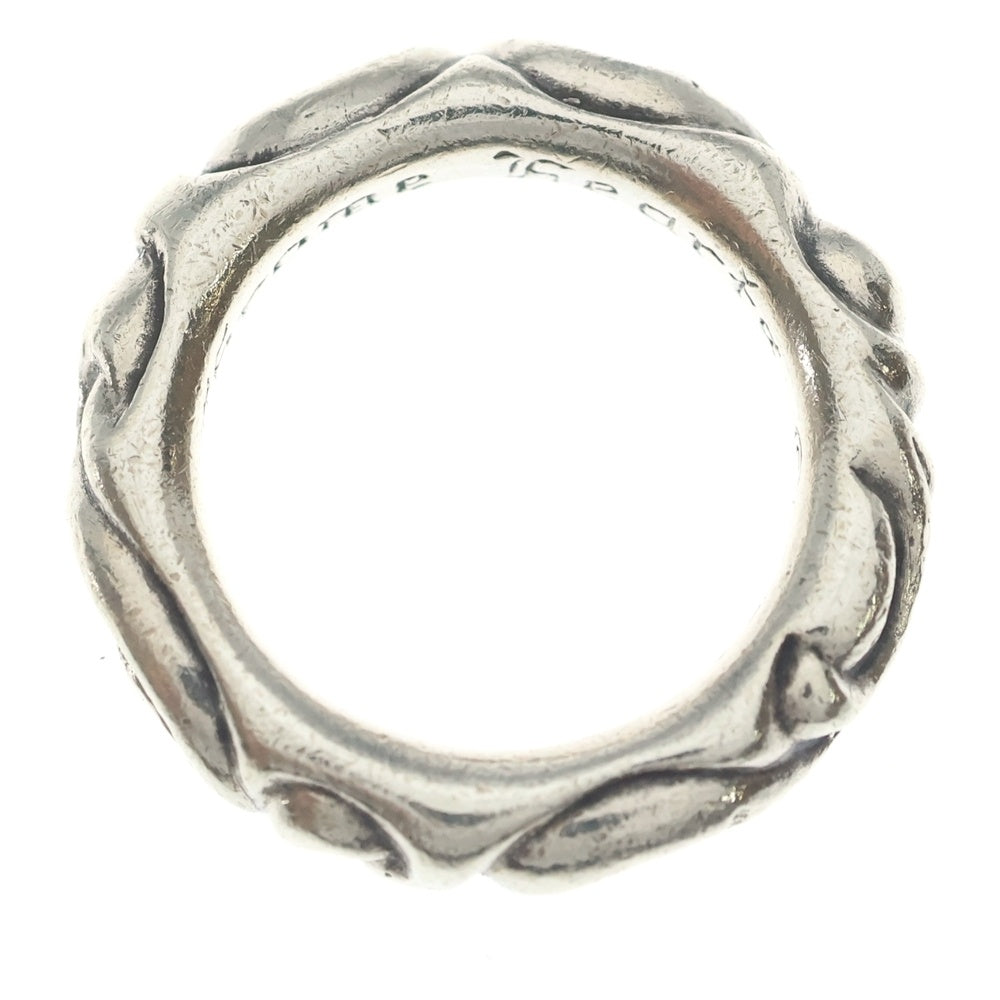CHROME HEARTS(クロムハーツ) SCRL BAND スクロールバンド リング シルバー BCA351