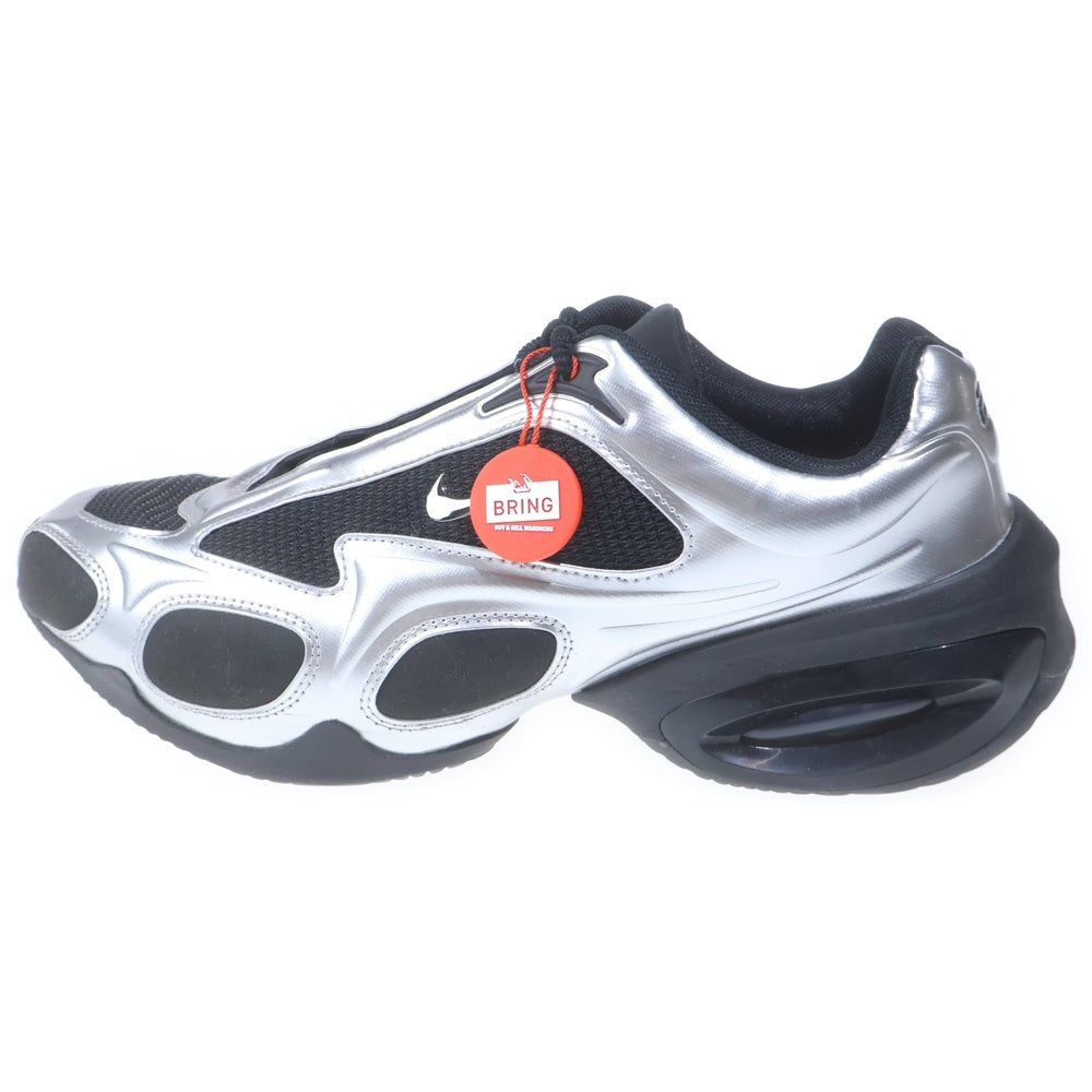 NIKE(ナイキ) WMNS AIR MAX MUSE エアマックス ミューズ ローカットスニーカー US11.5/28.5cm ブラック/シルバー