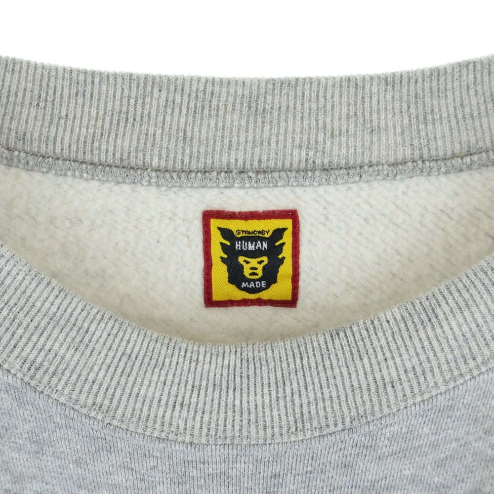HUMAN MADE(ヒューマンメイド) GRAFFITI SWEATSHIRT 総柄スウェットトレーナー HM28CS022 グレー