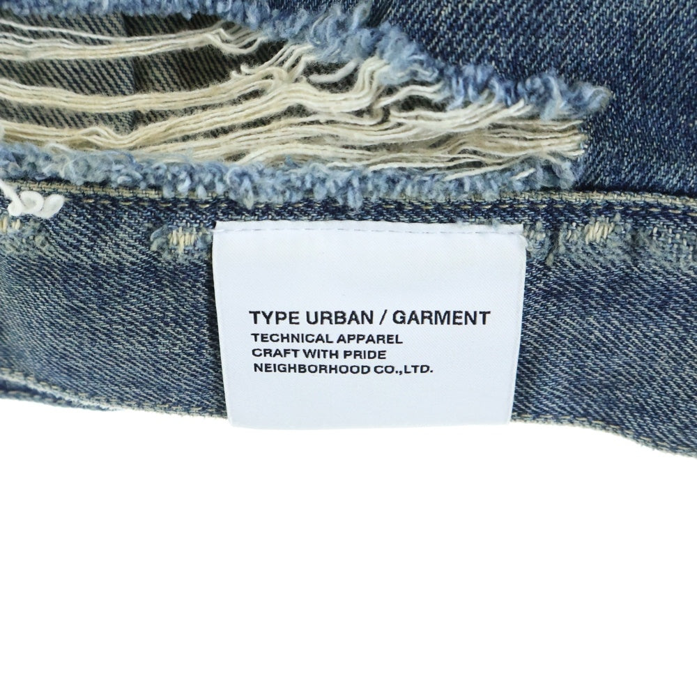 NEIGHBORHOOD(ネイバーフッド) 24AW SAVAGE DENIM TYPE-1 JACKET 1st デニムジャケット インディゴ 242XBNH-JKM01