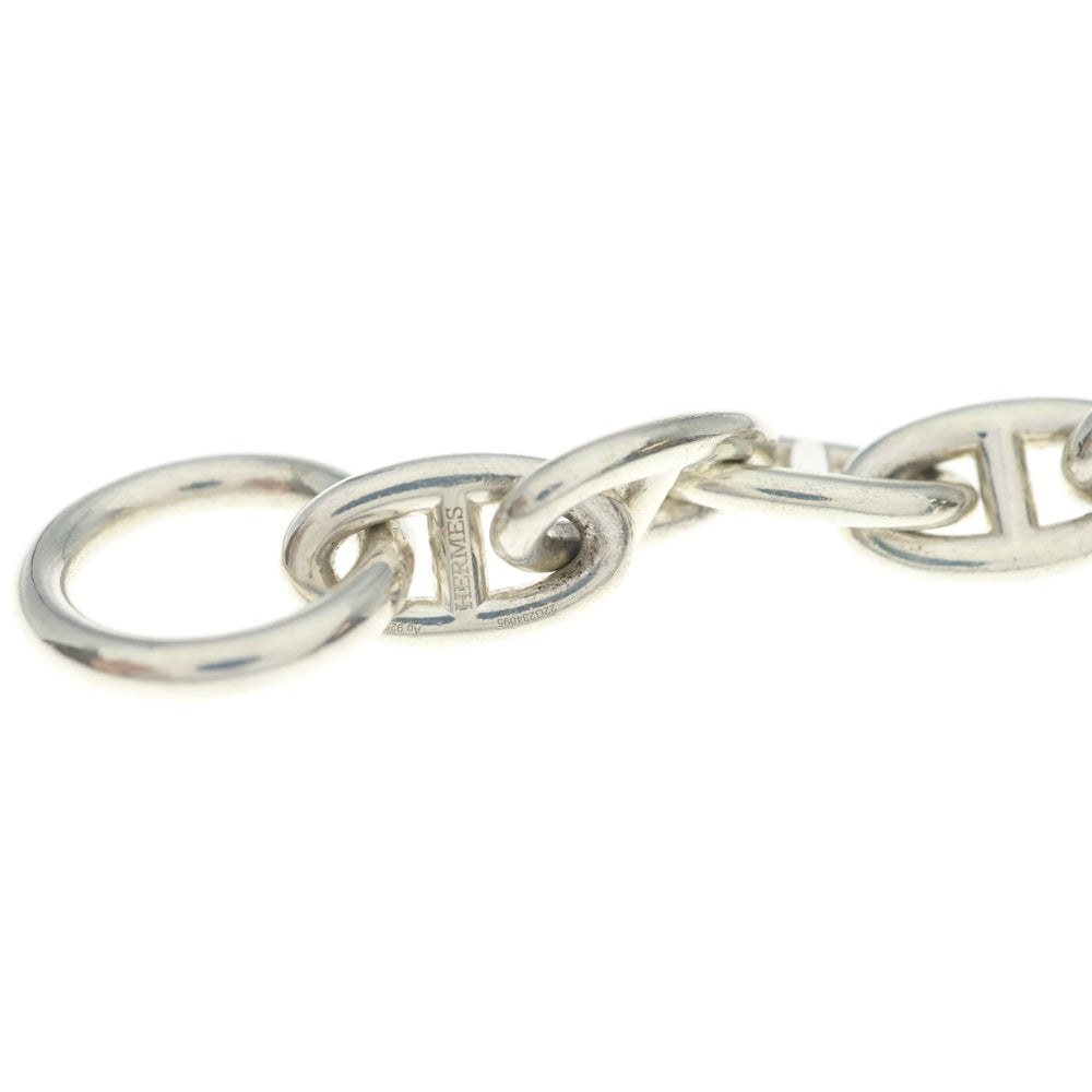 HERMES(エルメス) Chaine d'Ancre GM シェーヌダンクルGM 15コマ チェーンブレスレット シルバー レディース